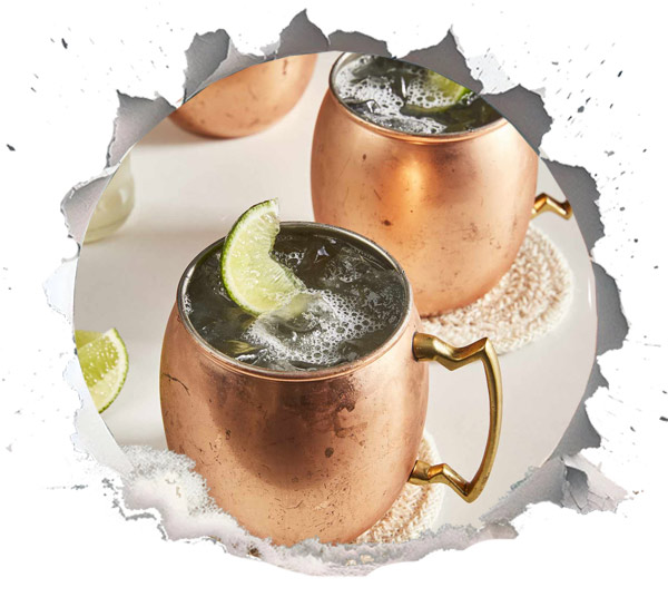 Kaviar-und-Moscow-Mule-Cocktail
