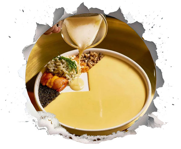 Kaviar mit internationalen Aromen kombinieren