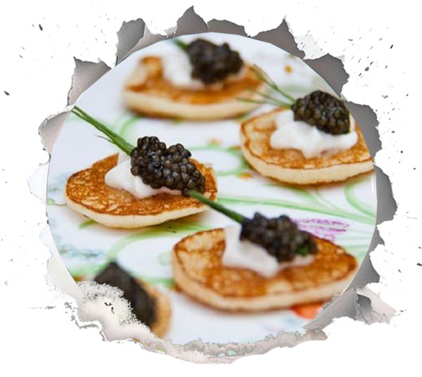 caviar and cream