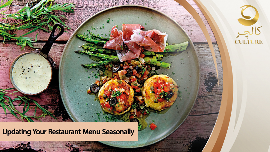 updating Menu Seasonally