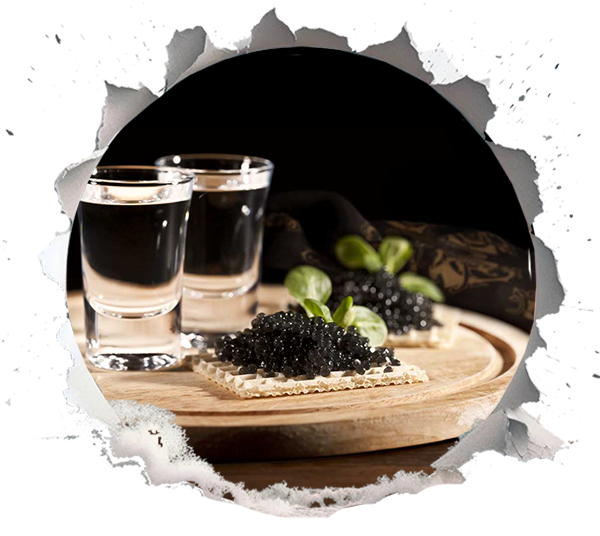So servieren Sie Vodka mit Kaviar für das perfekte Erlebnis