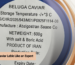 how to read caviar label