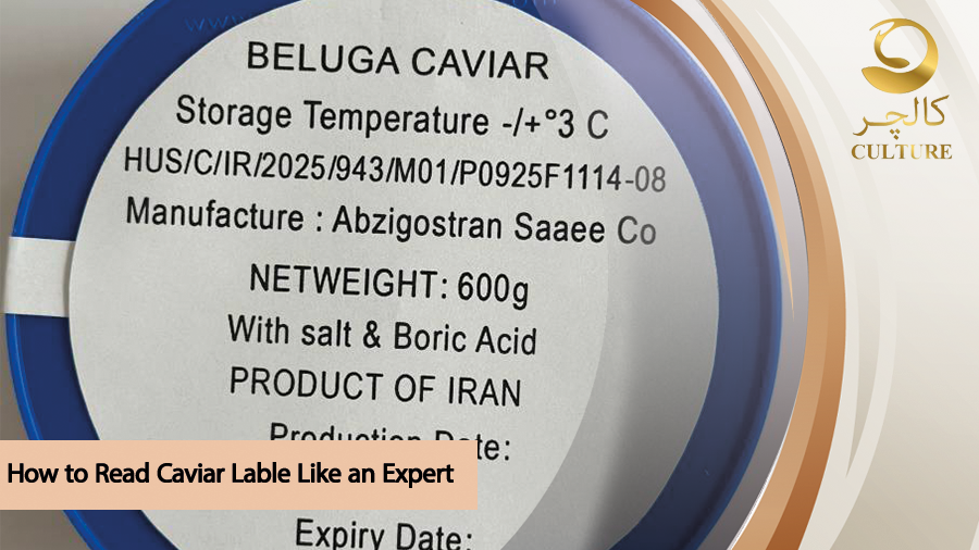 how to read caviar label